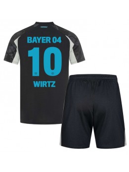 Bayer Leverkusen Florian Wirtz #10 Dječji Rezervni Dres kompleti 2024-25 Kratak Rukavima (+ kratke hlače)